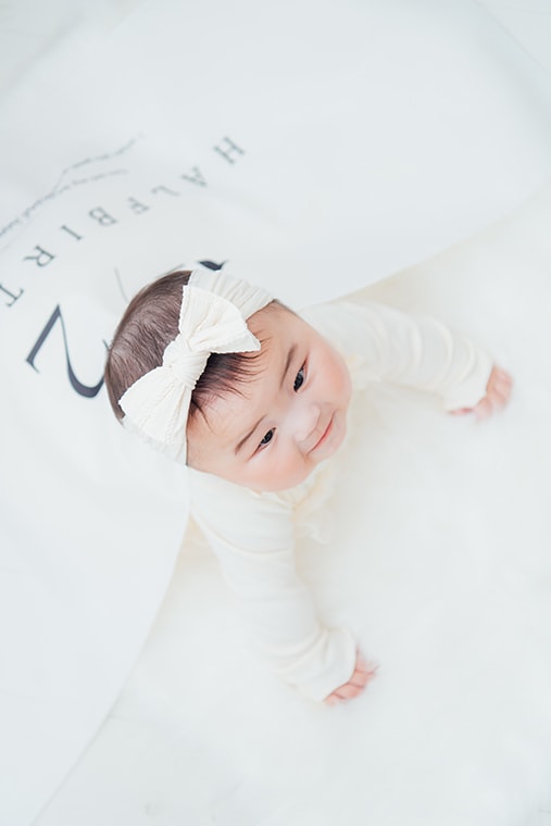 バースデー・誕生日の撮影：愛知県半田市ルリエフォトスタジオ