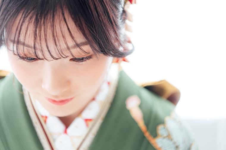 成人式・二十歳の撮影：愛知県半田市ルリエフォトスタジオ