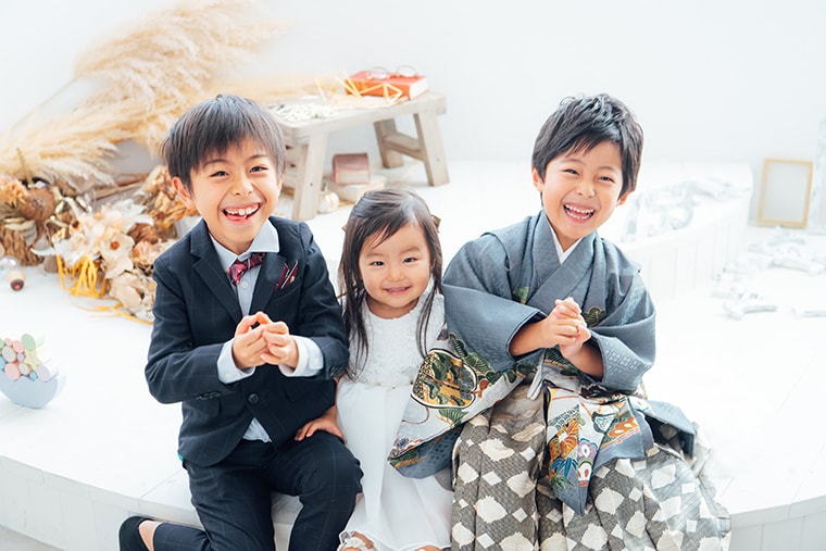 七五三撮影：愛知県半田市ルリエフォトスタジオ