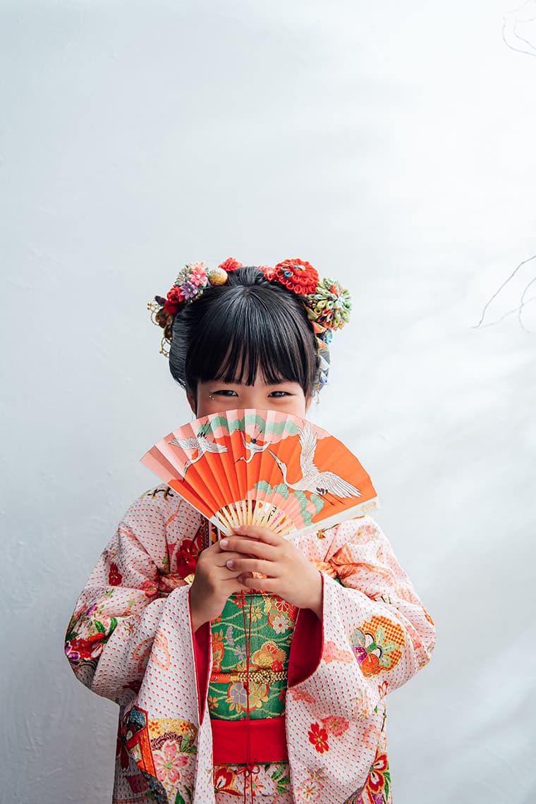 七五三撮影：愛知県半田市ルリエフォトスタジオ
