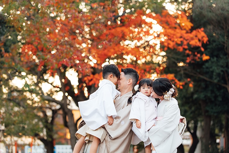 七五三撮影：愛知県半田市ルリエフォトスタジオ