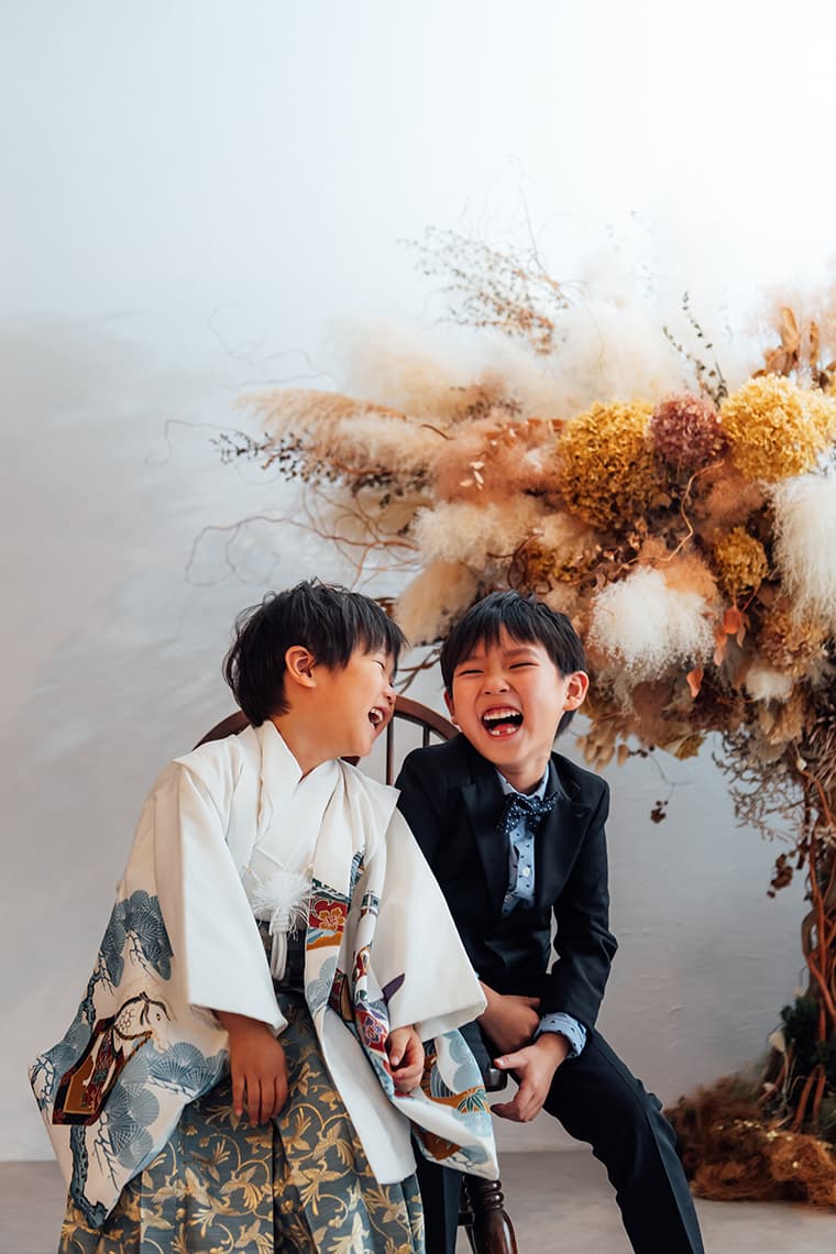 七五三撮影：愛知県半田市ルリエフォトスタジオ