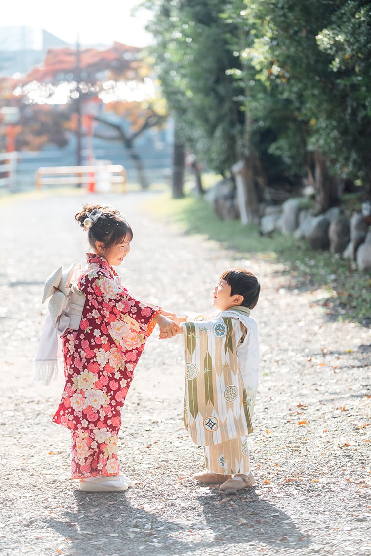 七五三撮影：愛知県半田市ルリエフォトスタジオ