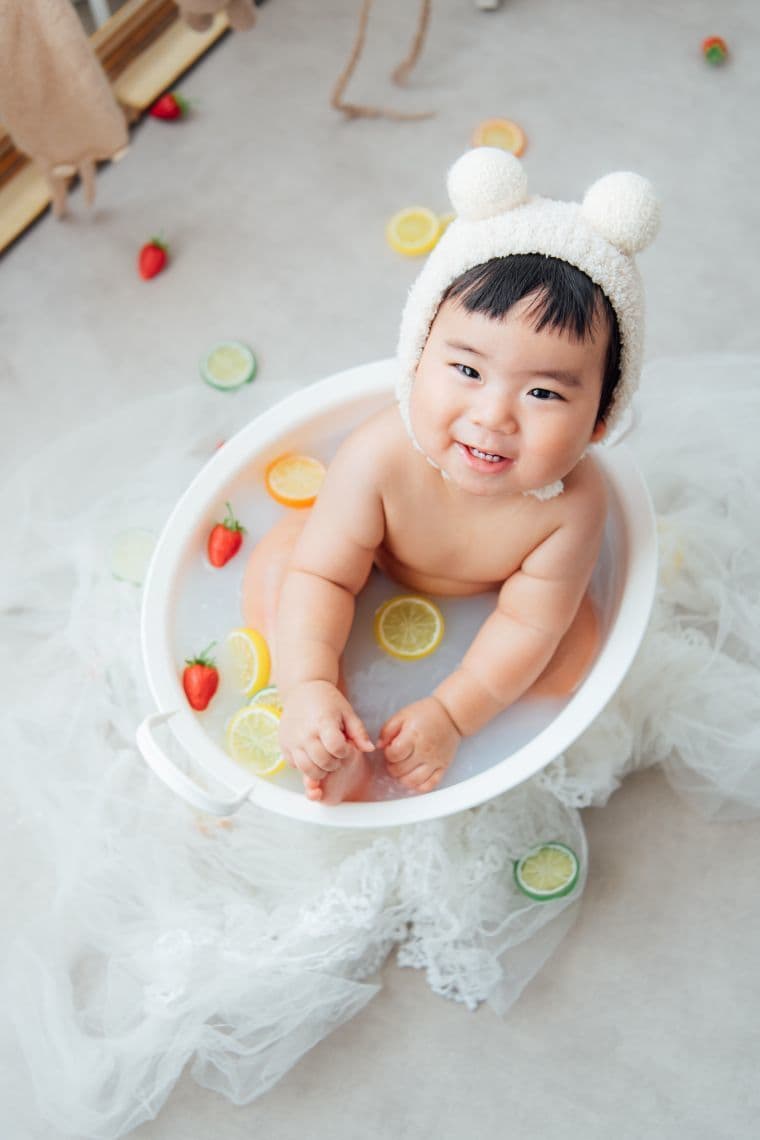 バースデー・誕生日の撮影：愛知県半田市ルリエフォトスタジオ