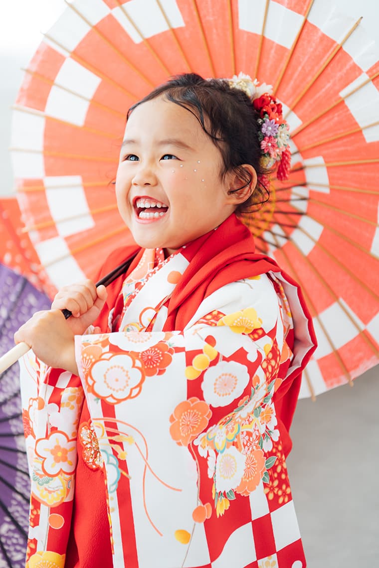 七五三撮影：愛知県半田市ルリエフォトスタジオ
