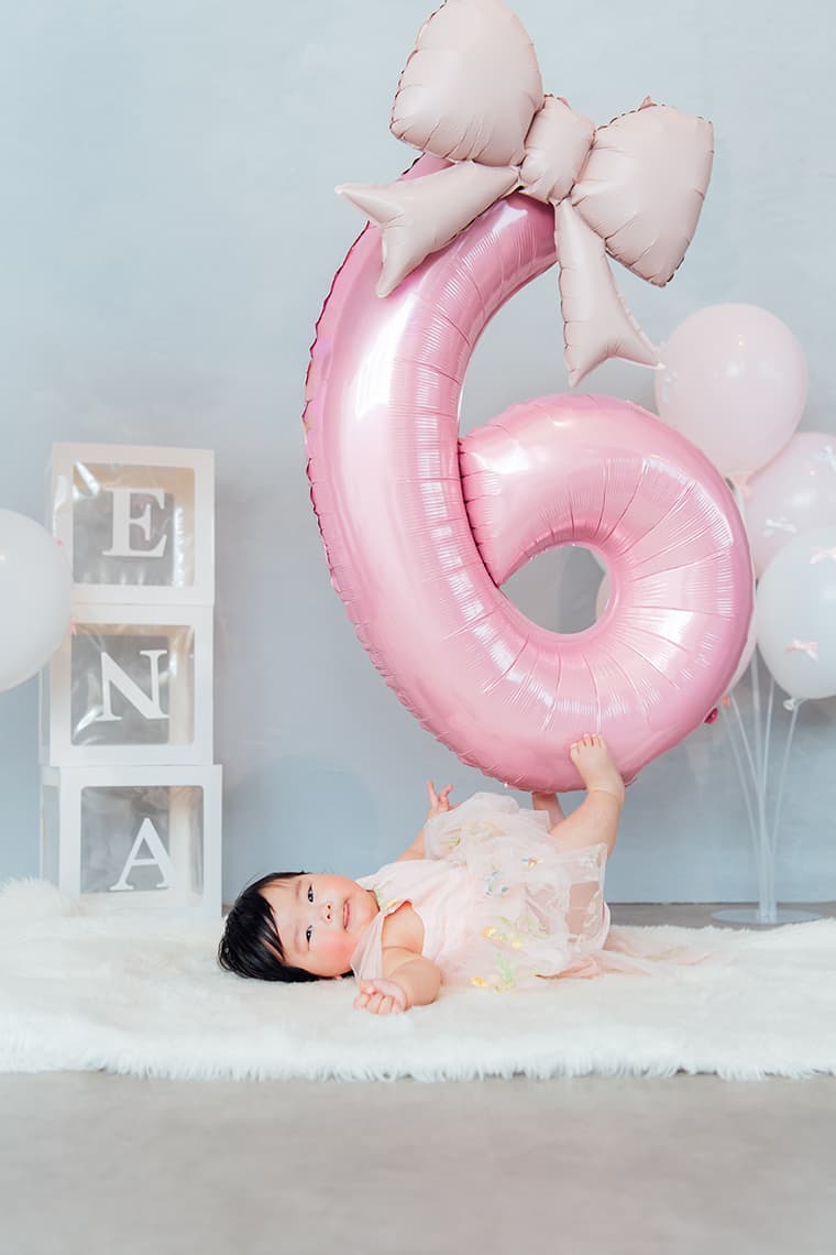 バースデー・誕生日の撮影：愛知県半田市ルリエフォトスタジオ