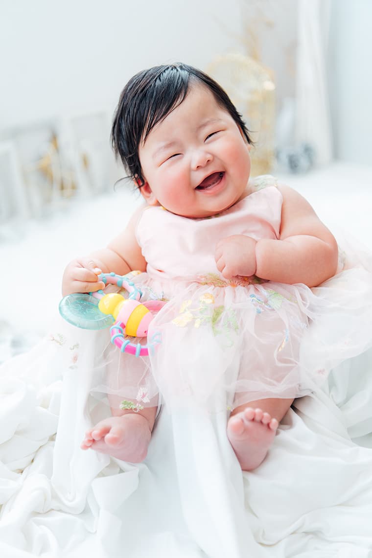 バースデー・誕生日の撮影：愛知県半田市ルリエフォトスタジオ