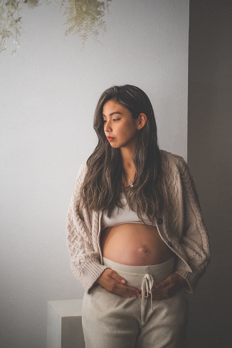 マタニティ撮影・ニューボーン撮影：愛知県半田市ルリエフォトスタジオ