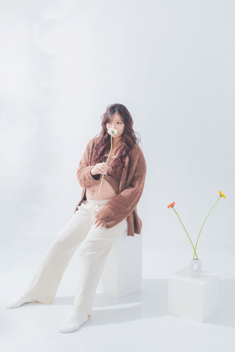 マタニティ撮影・ニューボーン撮影：愛知県半田市ルリエフォトスタジオ